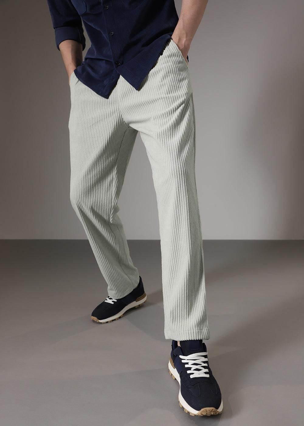 Combo of 2 Men's Caudray Fabric Stylish Pants