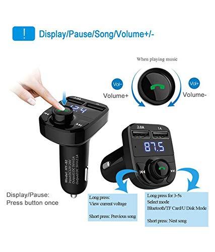 X8 Dual USB Car Charger Hands